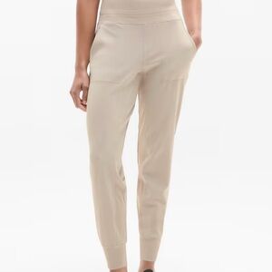 Athleta Venice High Rise Jogger- COLOR RUSTIC TAN